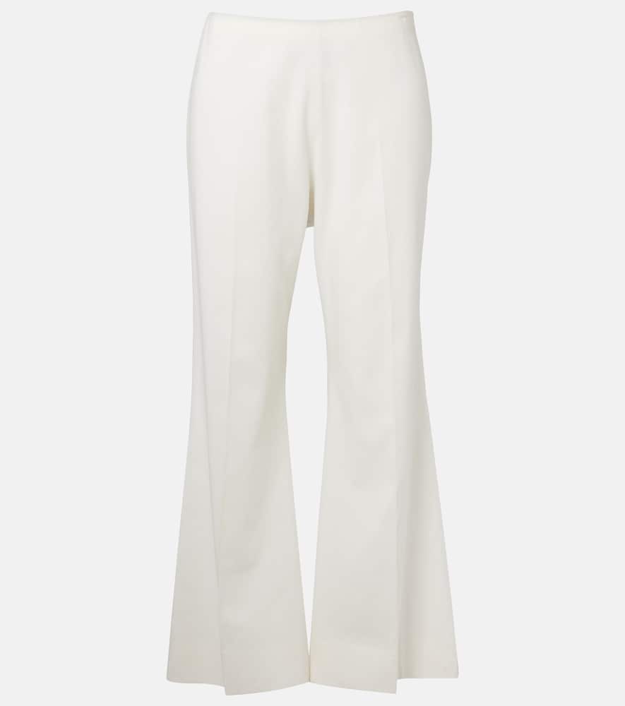 Walter cotton canvas flared pants