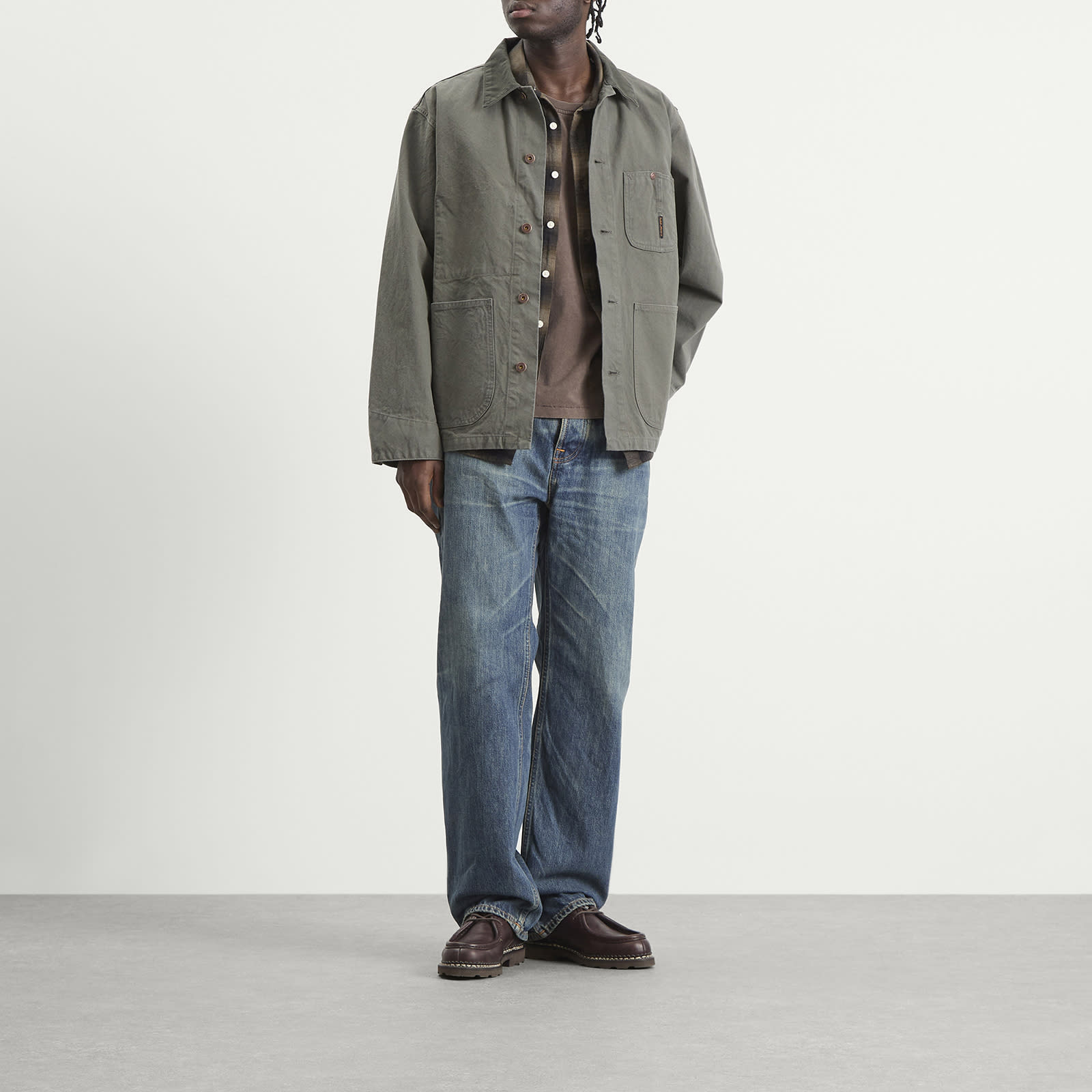 Men's Tuff Tony Wide Leg Jeans in Thriller Tracks
