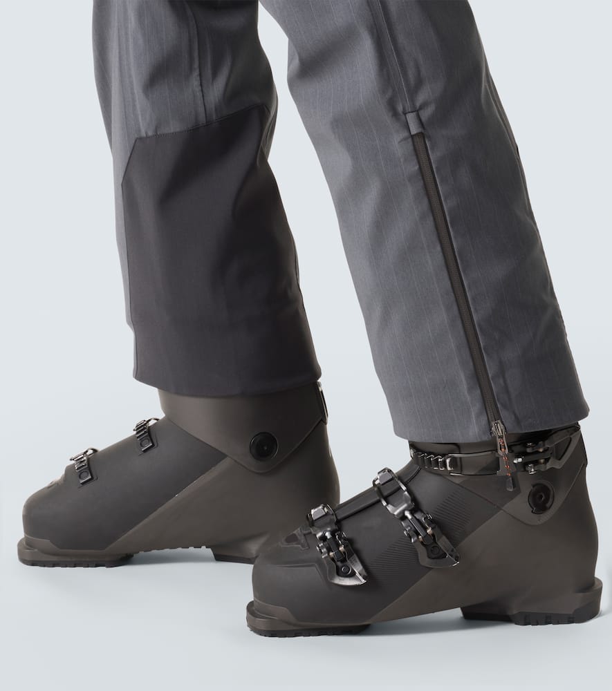 Indren pinstripe wool-blend ski pants