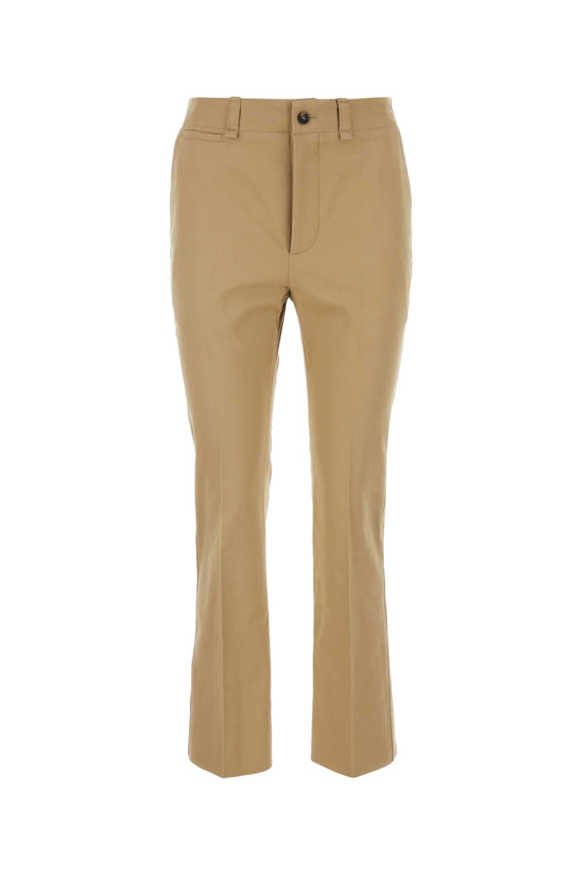 Drill Trousers — Beige