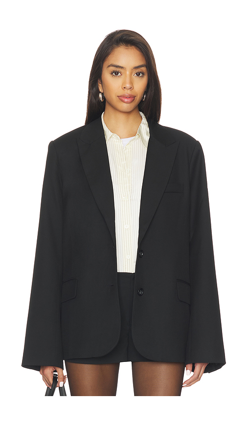 GUIZIO Oversized Blazer in Black. - XXL also in L, M, S