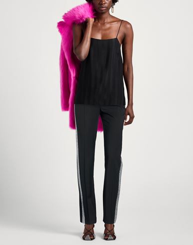 Woman Pants Black Size 0 Viscose, Wool, Elastane