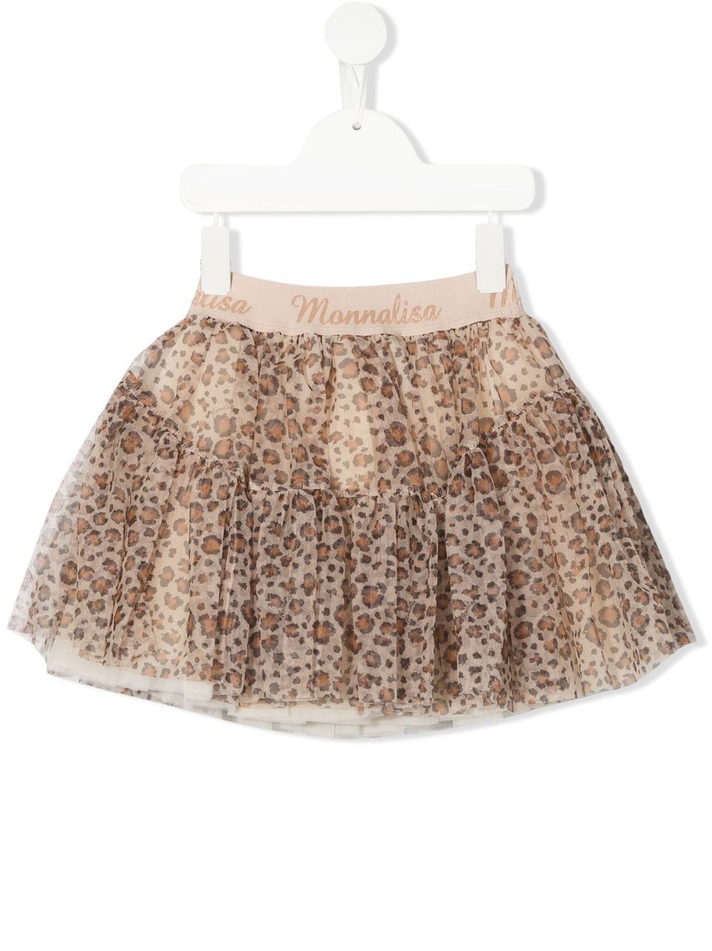 Animal-print tutu skirt - Neutrals