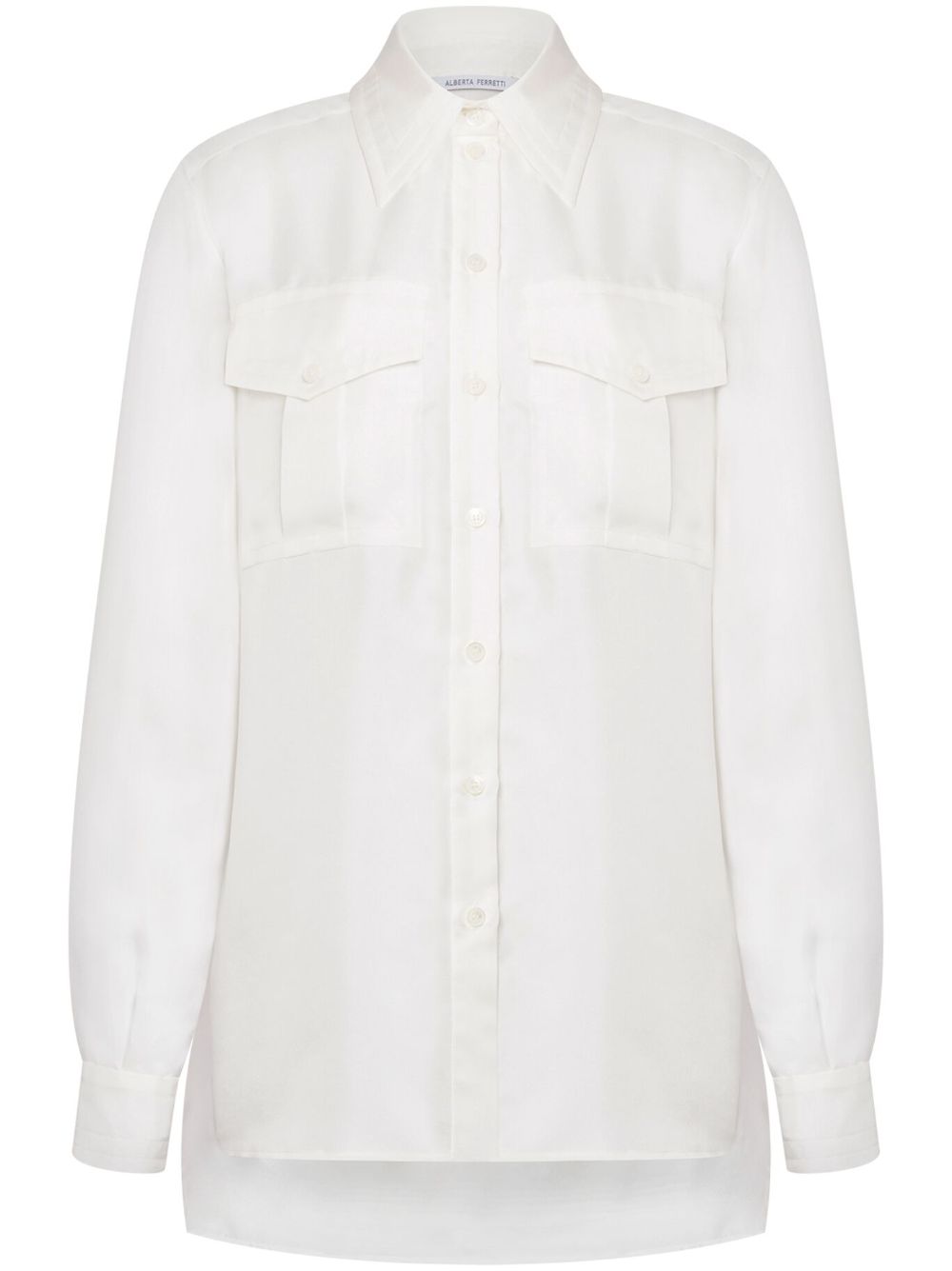 Silk shirt - White