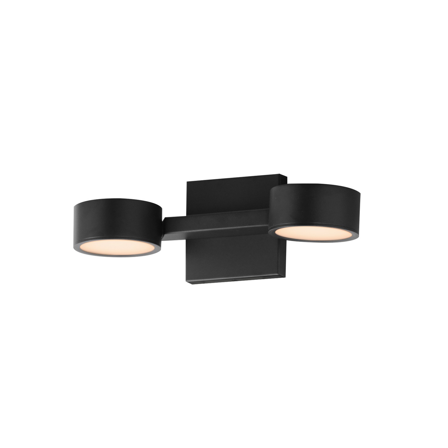 Black LED Wall Sconce from the Embrace Collection