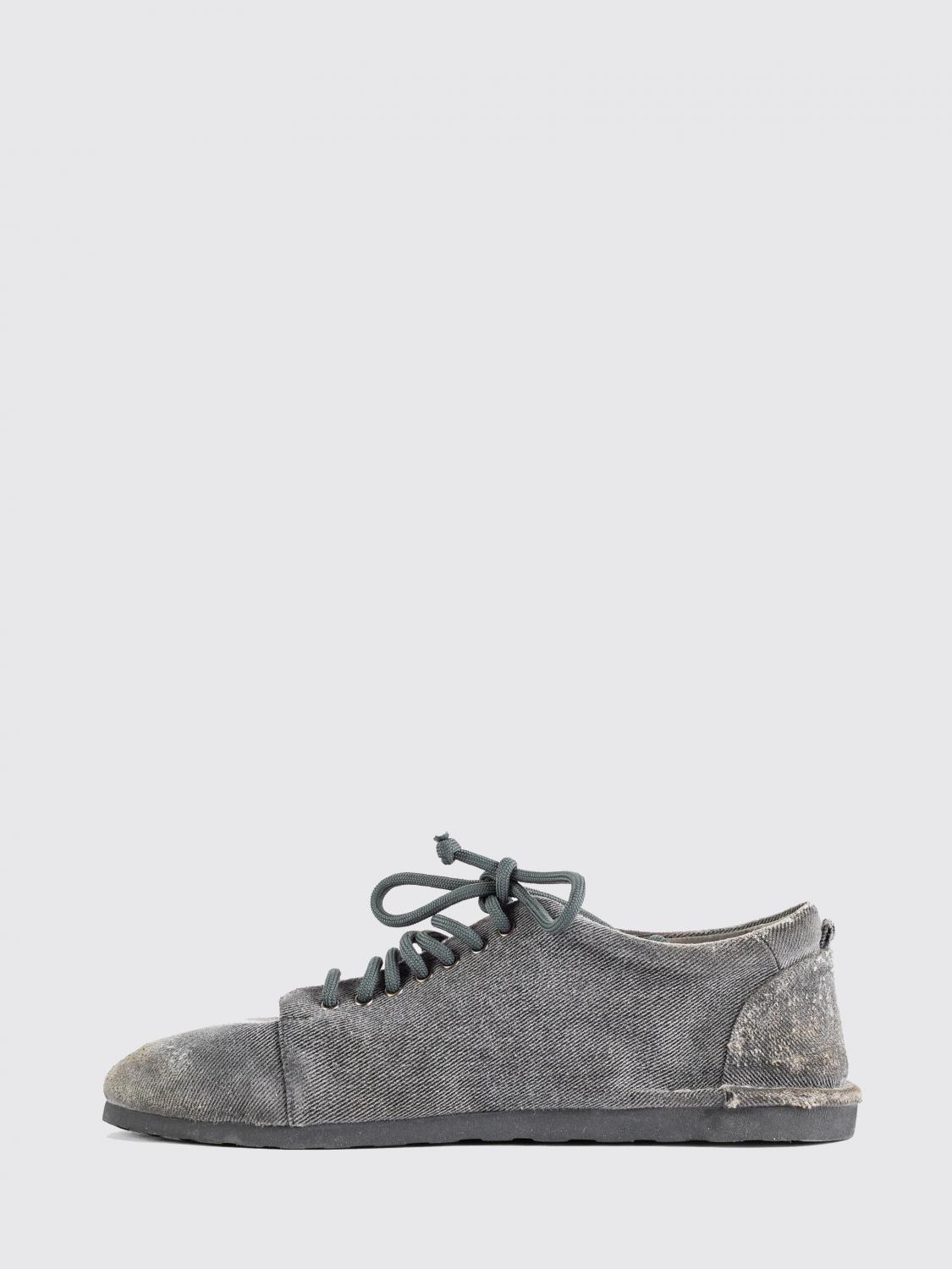 Sancrespella Denim Derby Shoes with Round Toe and Rubber Sole