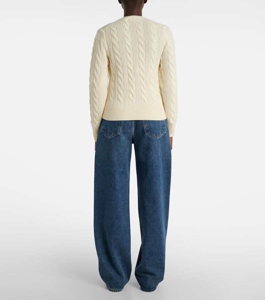 Wool and cashmere cardigan