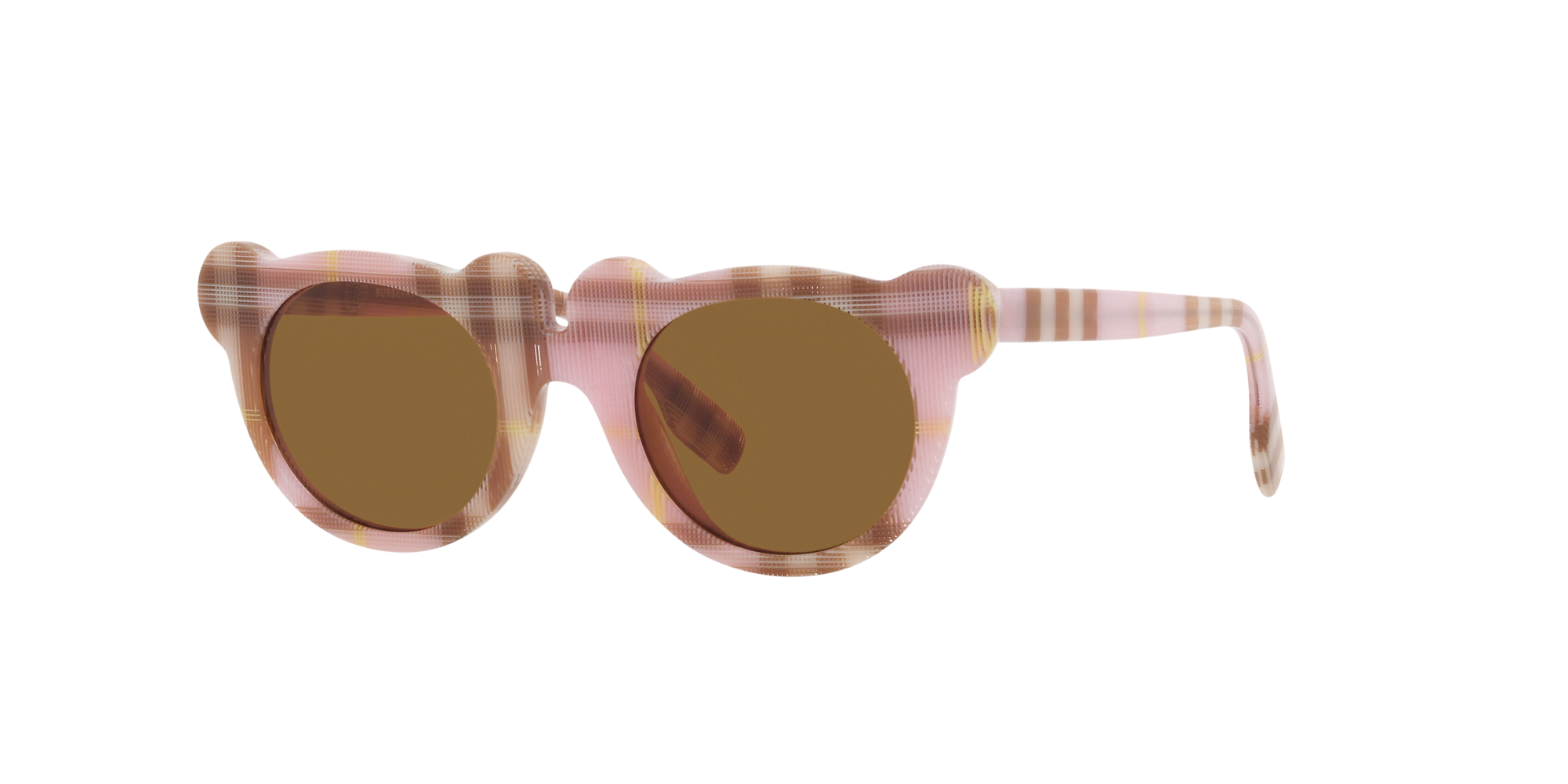 Burberry Kid Burberry JB4355 397273 Sunglasses Acetate Pink Copper Round Norma