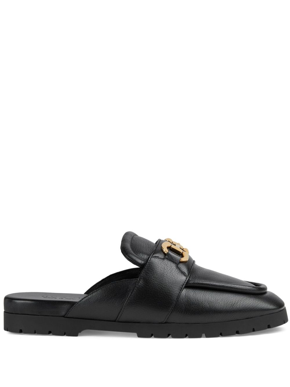 Horsebit Leather Mules