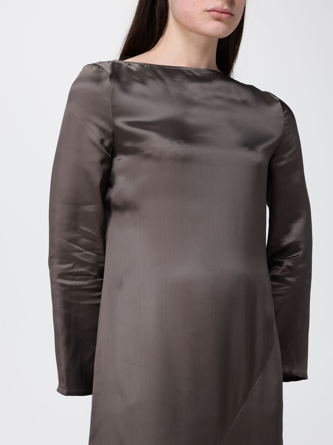 Dress Woman color Cocoa