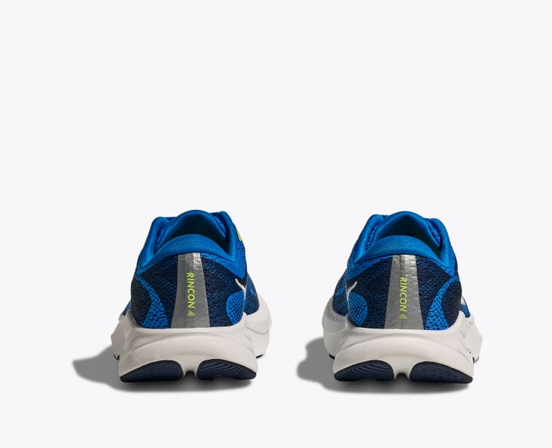 HOKA Rincon 4 Shoes in Electric Cobalt/Varsity Navy