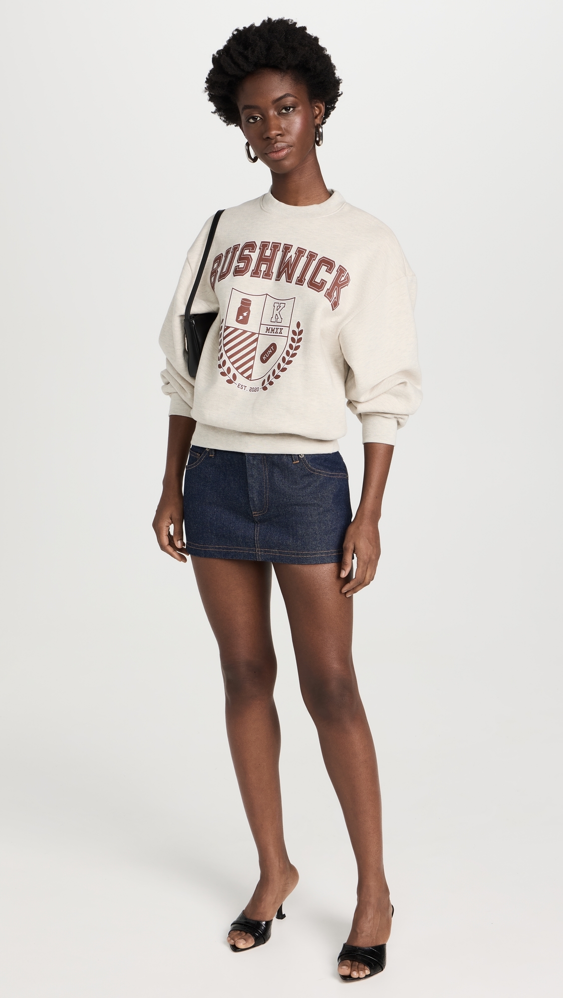 K. ngsley Fill Him Skirt Indigo