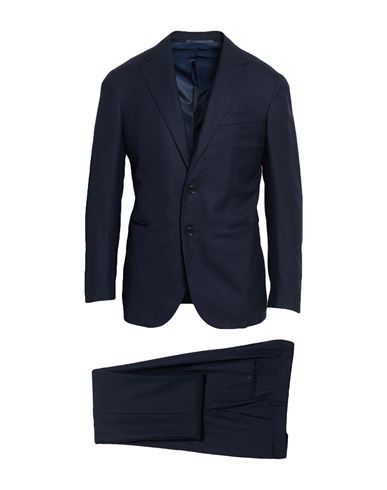 Man Suit Midnight blue Size 42 Wool, Cashmere