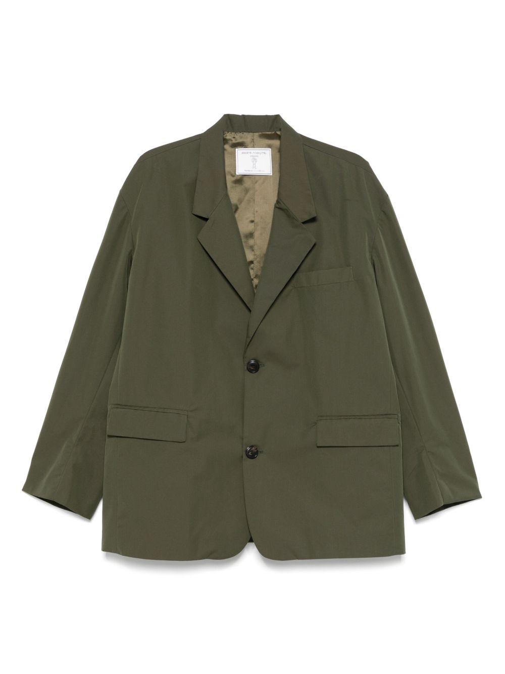 Société Anonyme single-breasted blazer - Green