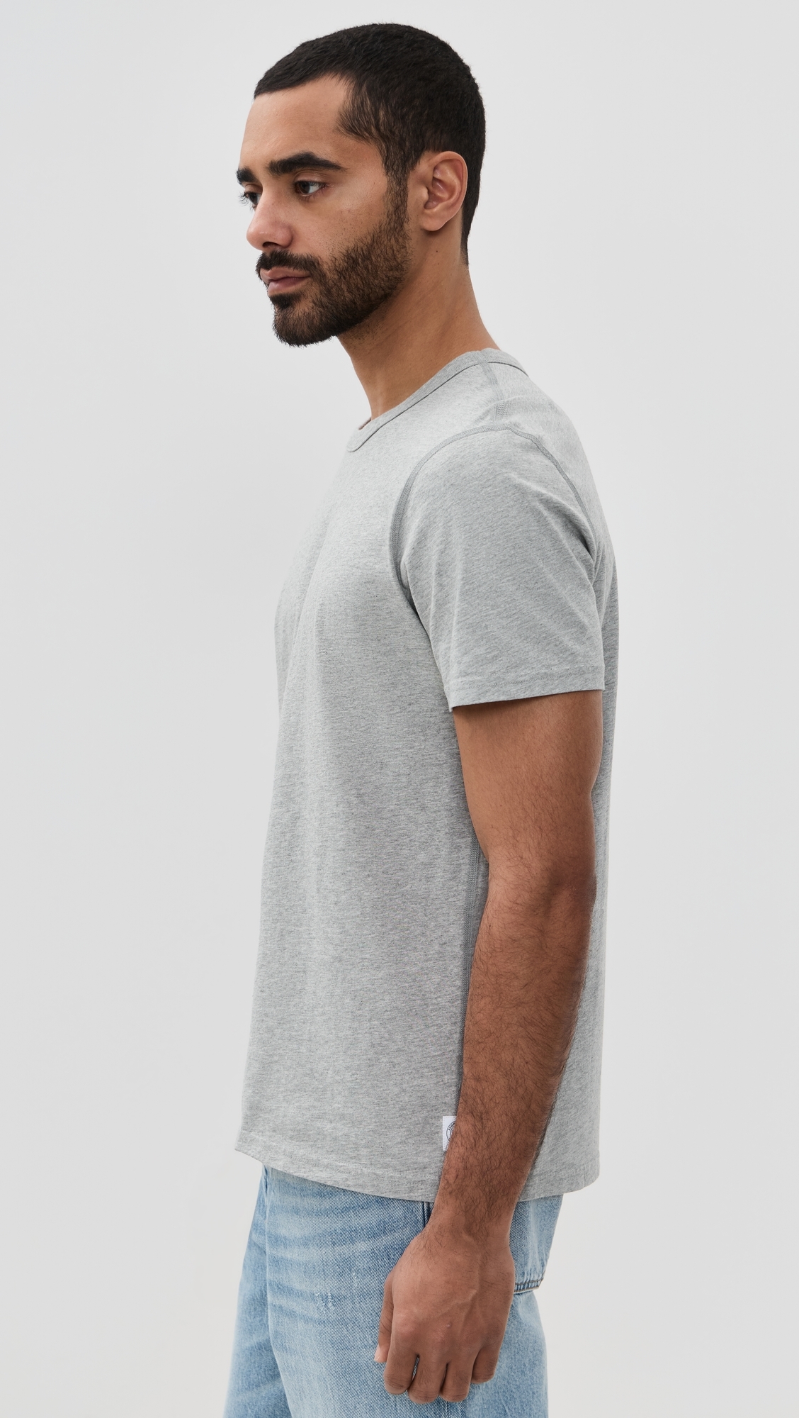 Reigning Champ Lightweight Jersey T-Shirt H. Grey
