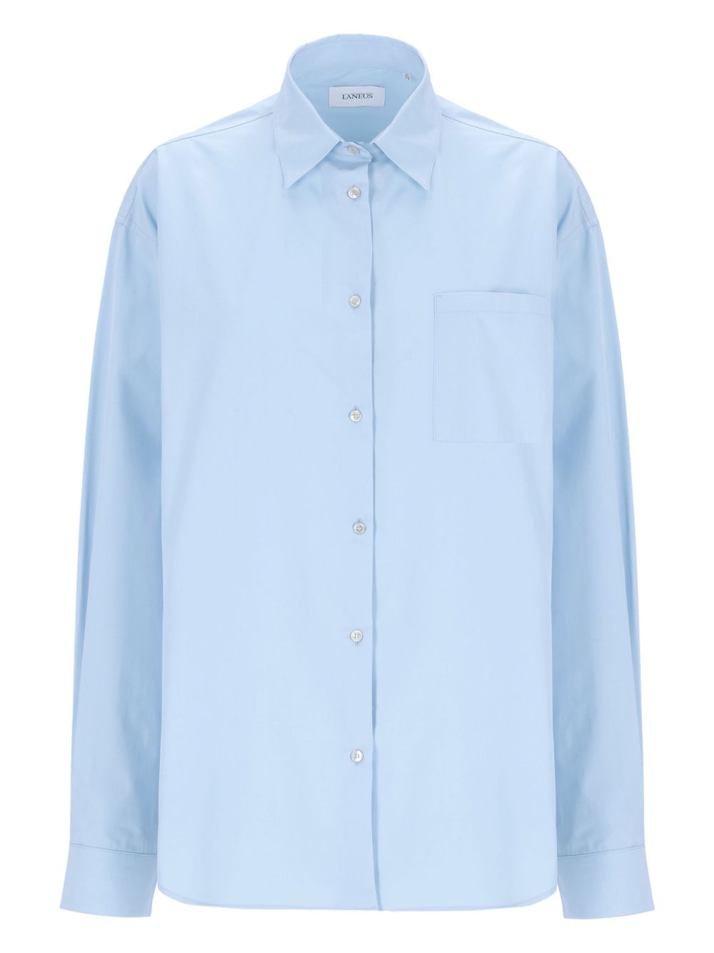 Laneus poplin shirt - Blue