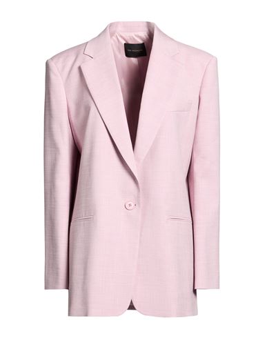 Woman Blazer Pink Size 4 Polyester, Viscose, Elastane