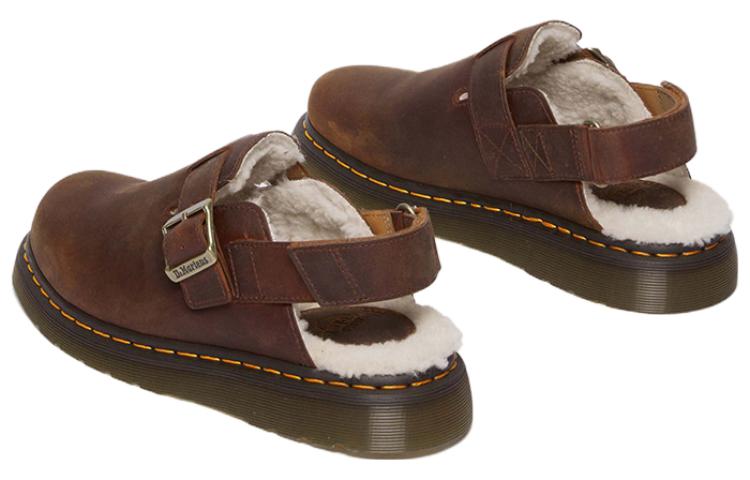 Jorge II Faux Fur Lined Slingback Mules 'Warm Tan'