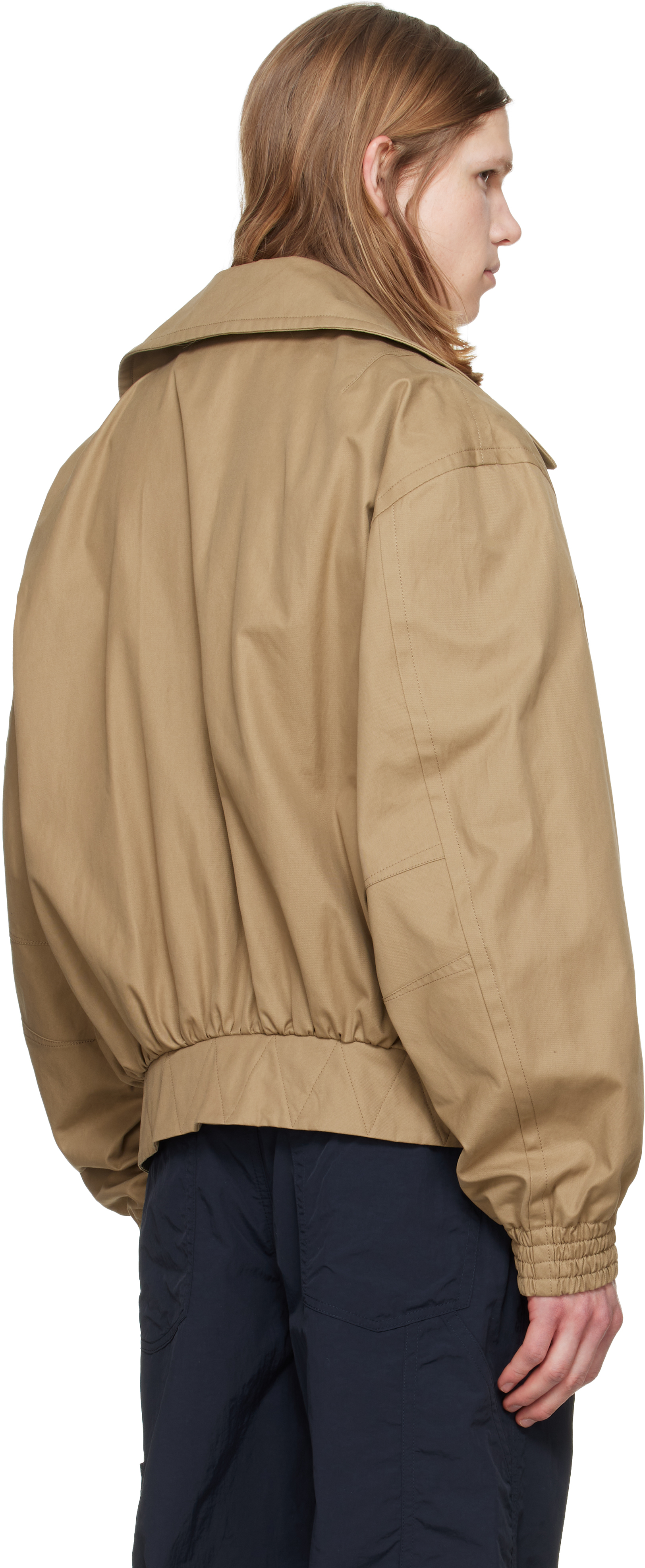 Beige Cotton Jacket