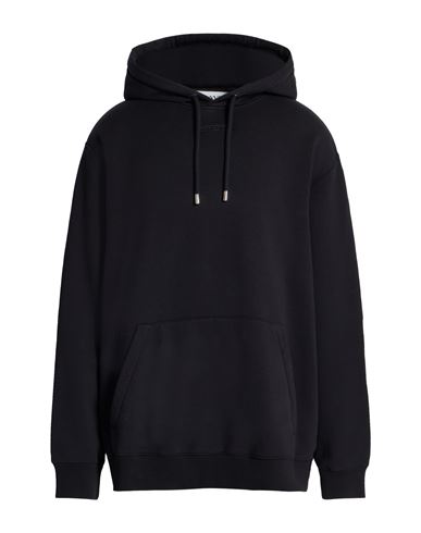 Man Sweatshirt Black Size L Cotton