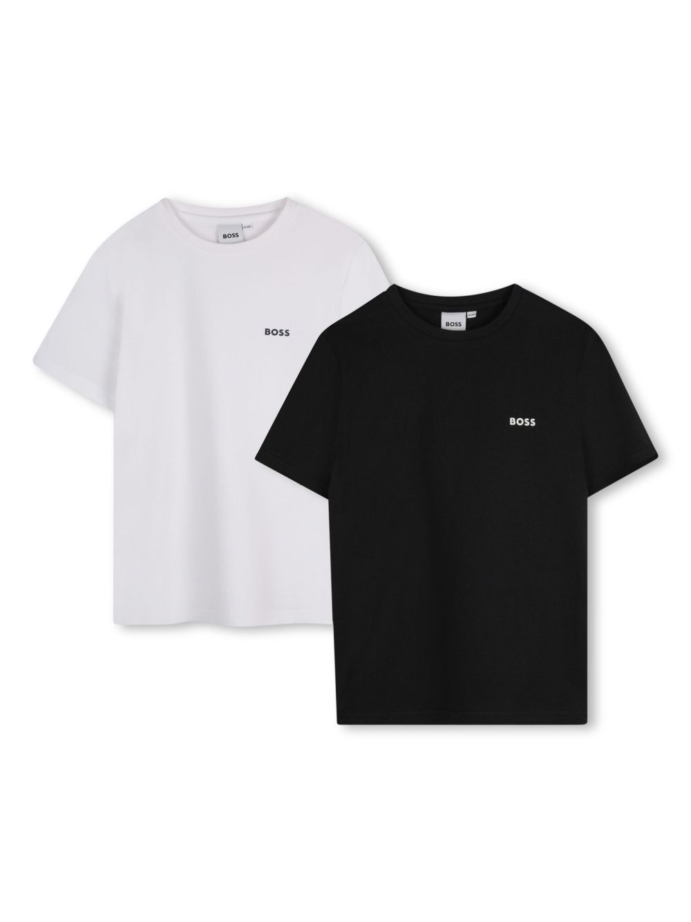 Logo-print short-sleeve T-shirt set - Blue