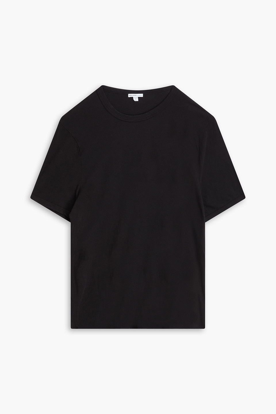 Cotton-jersey T-shirt - Black - 1