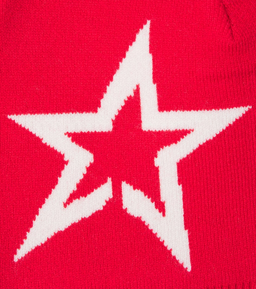 Logo wool-blend beanie