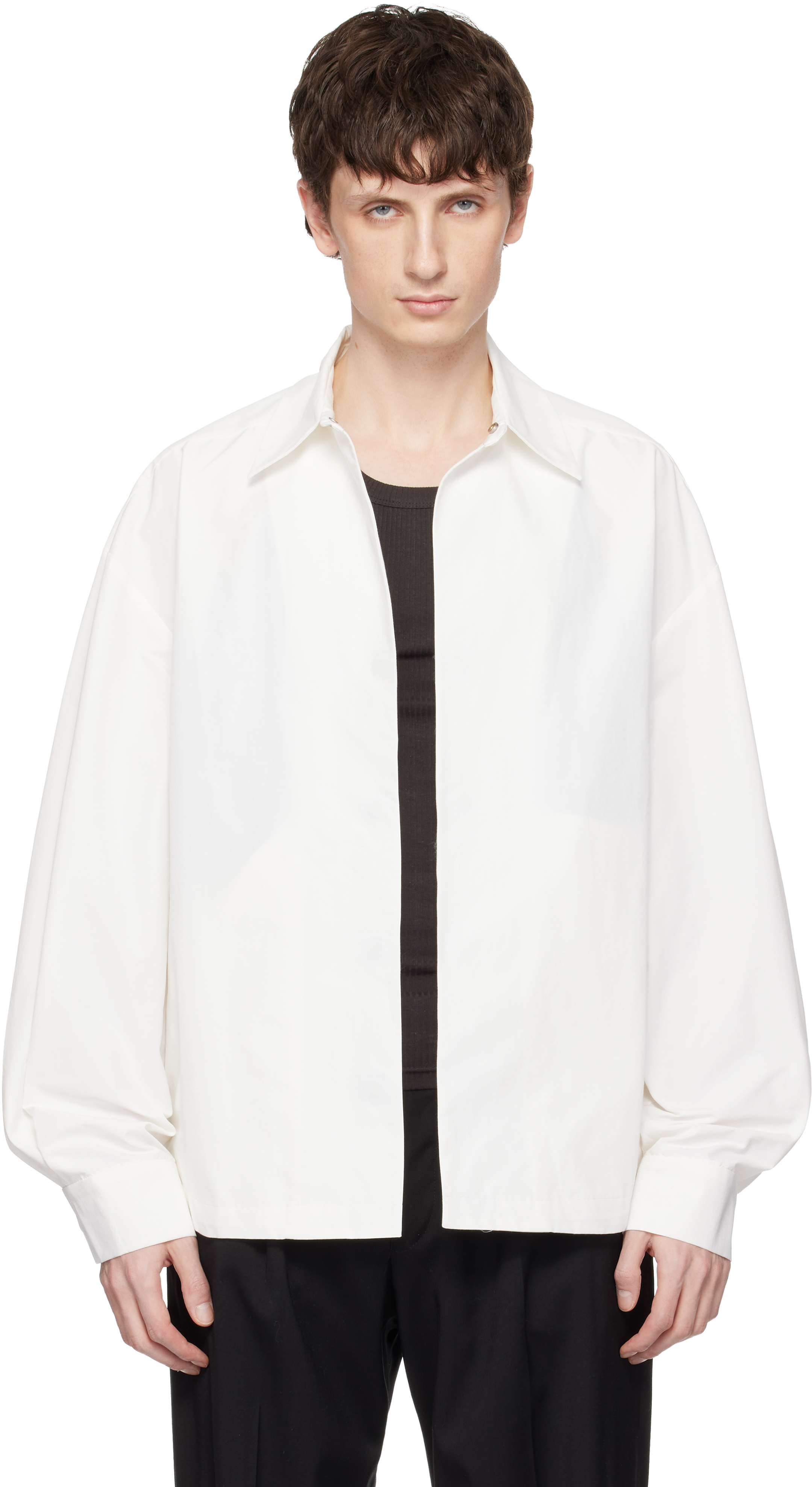 White M5 Oxford Shirt