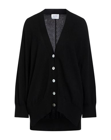 Woman Cardigan Black Size L Cashmere