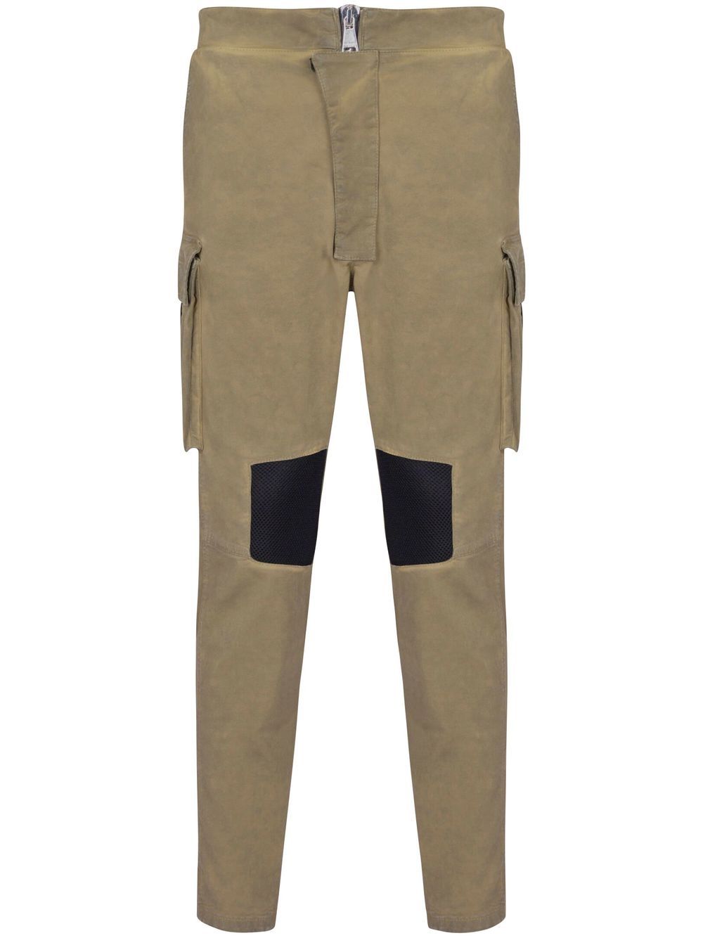 Tapered-leg trousers - Brown