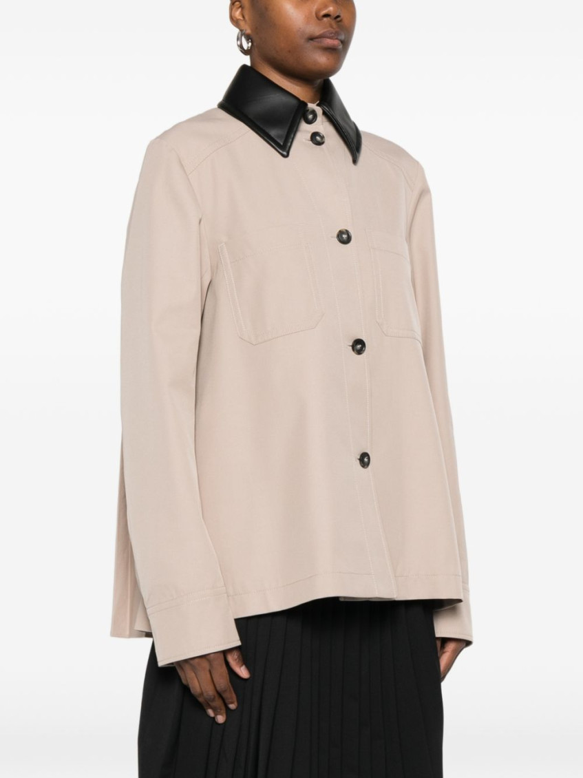 Brown Gabardine Jacket