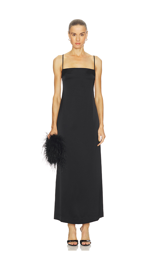 Paris Georgia Phoebe Slip Dress in Black. XS also in L