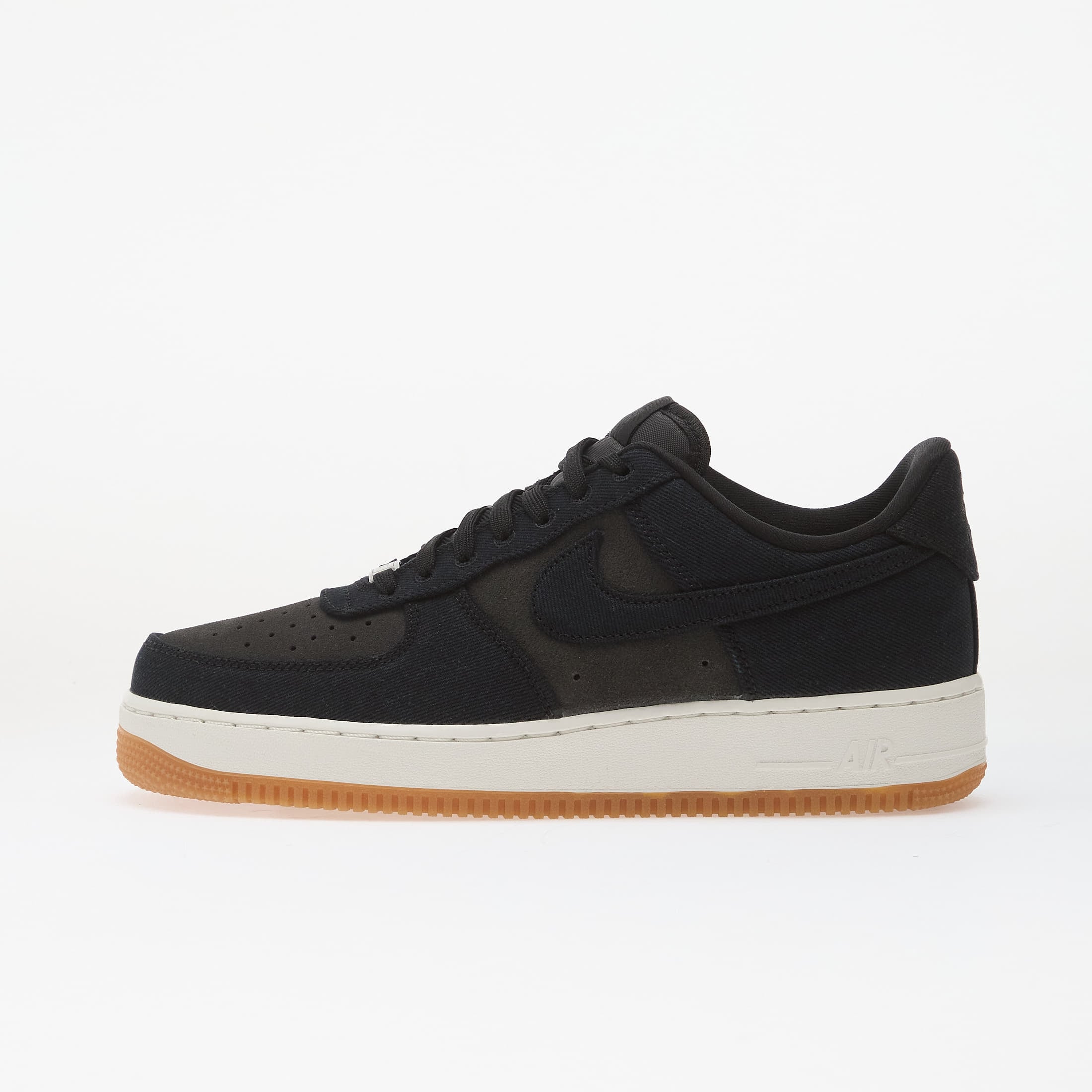 Sneakers Nike Air Force 1 '07 Denim Black/ Black-Dk Smoke Grey-Gum Med Brown