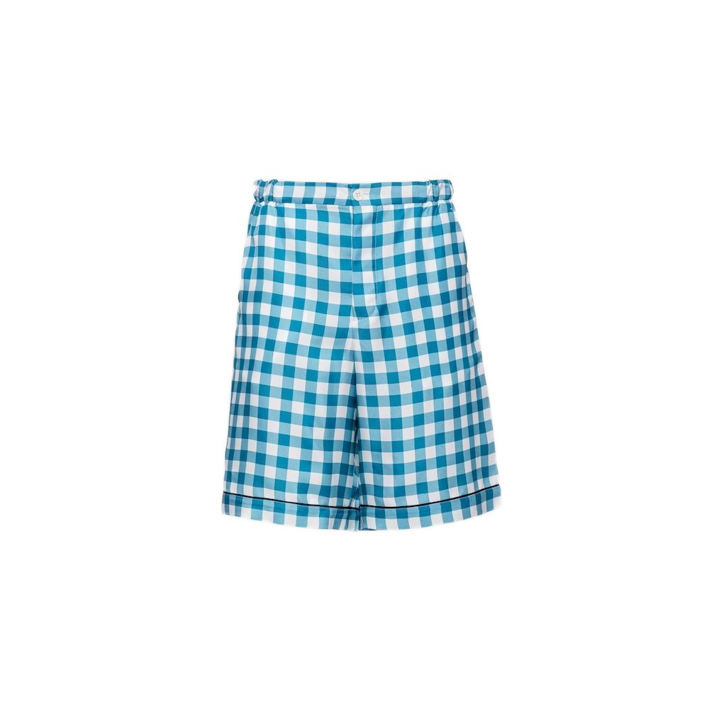 Tailored Mini Twill Trousers for Men