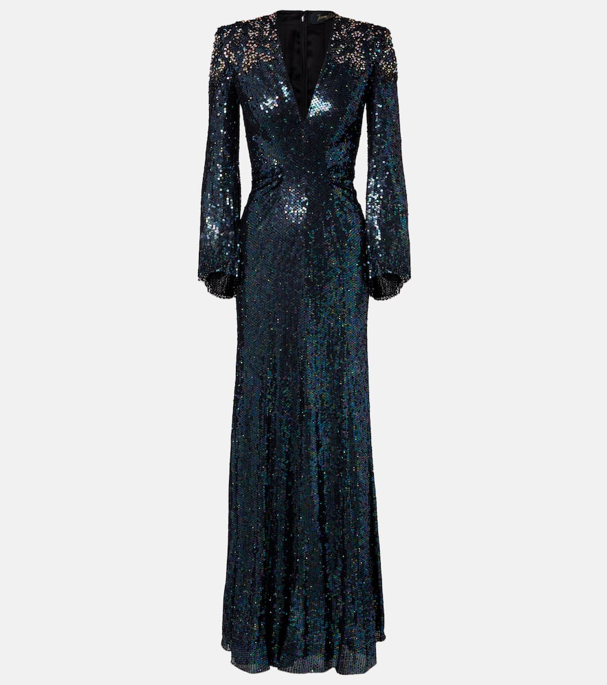 Zinnia sequined gown
