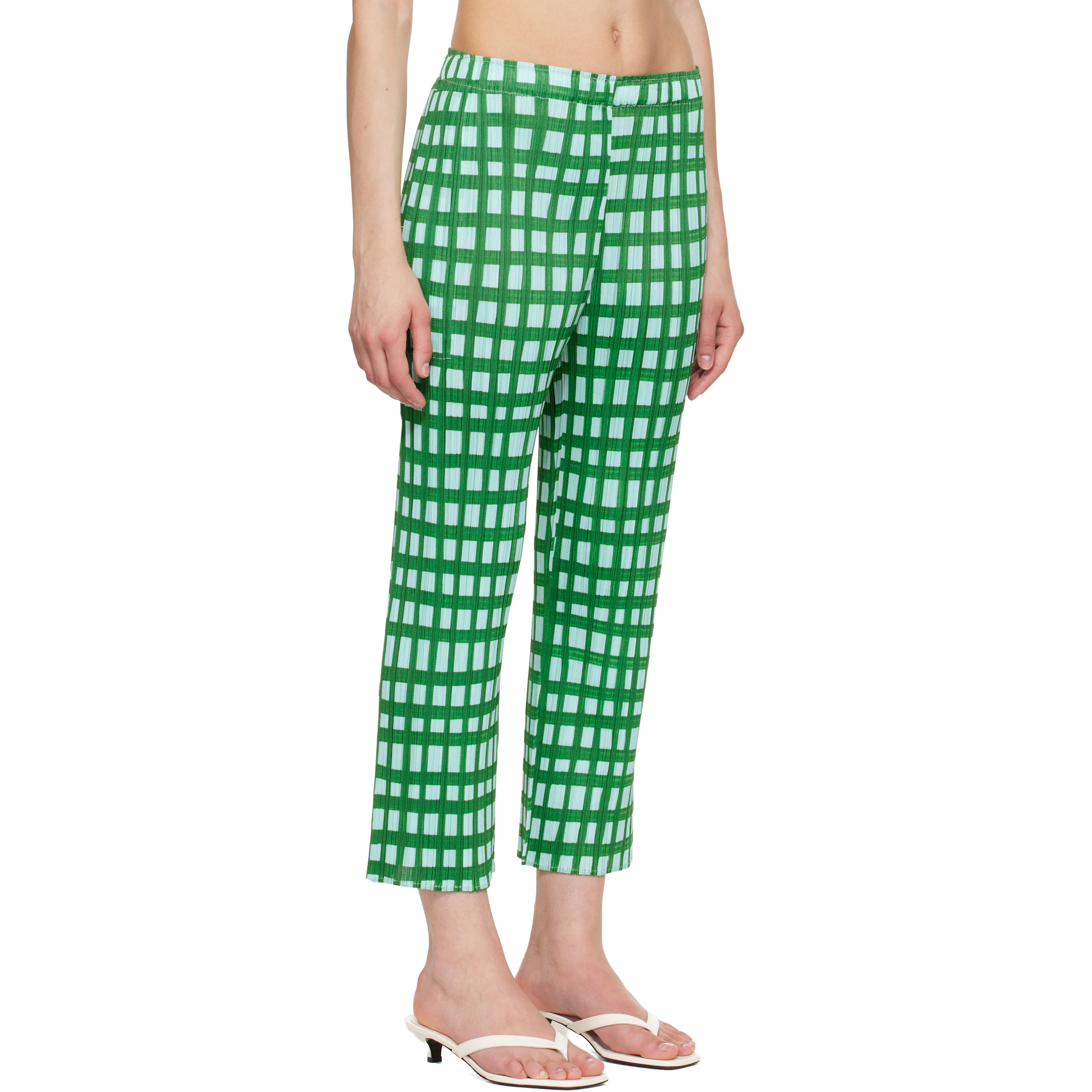 Green Basket Trousers