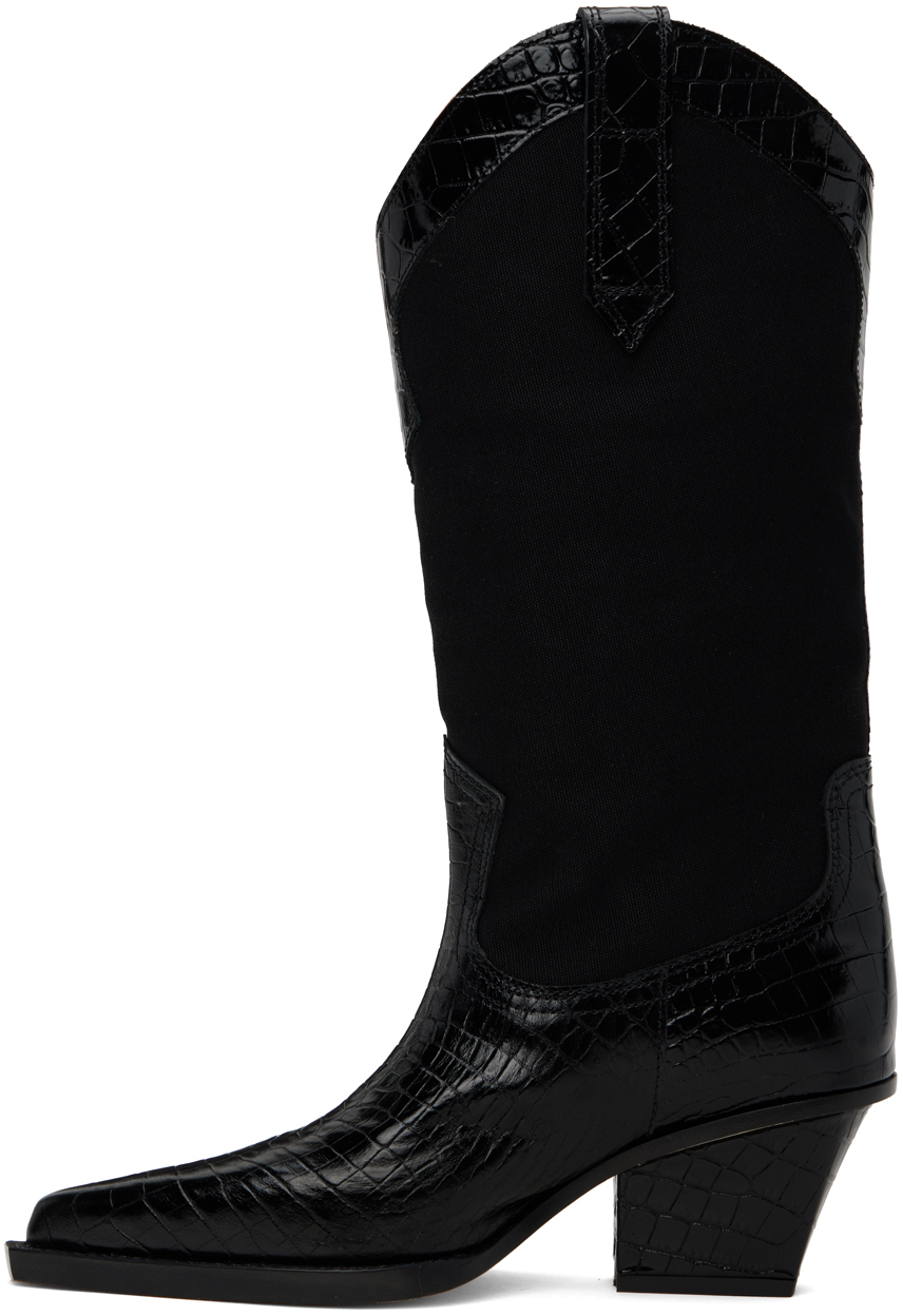 Paris Texas Black Rosario Boots