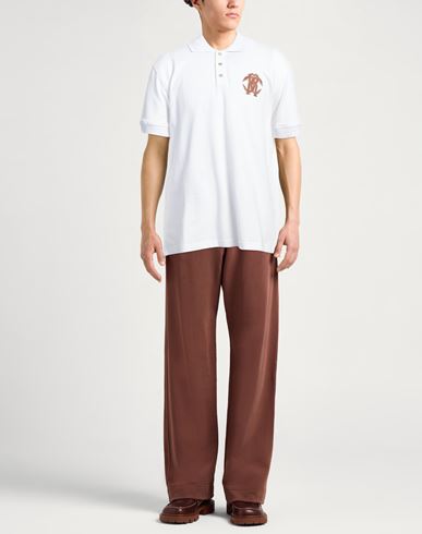 Man Polo shirt White
