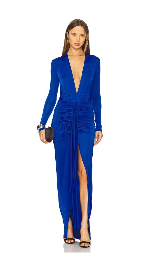 Mother of All Inaya Maxi Dress in Royal.  S. Also in