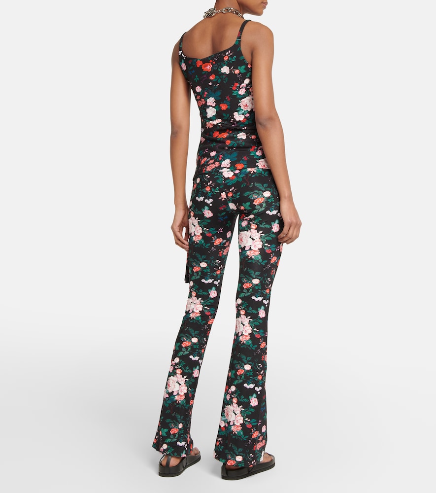 Ruched floral top