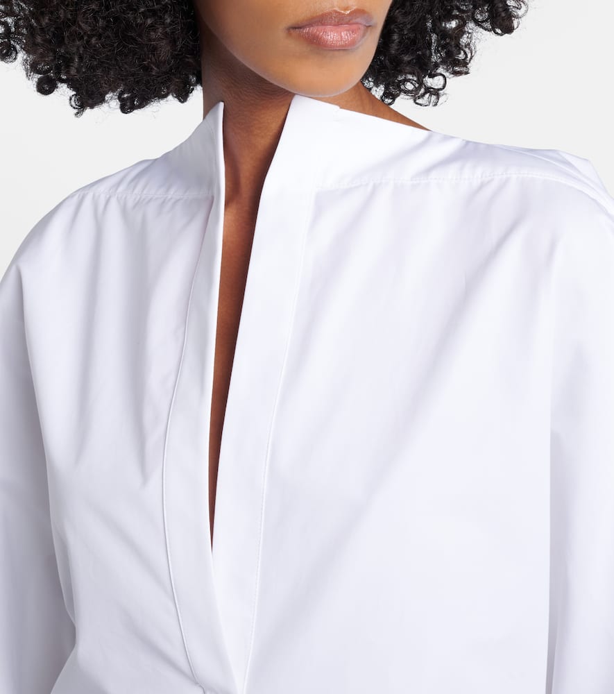 Moisson cotton poplin top
