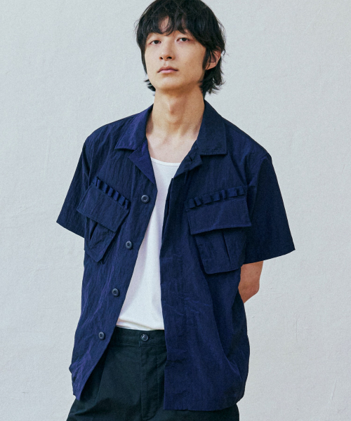 Ripstop Off Duty Purtig Shirt Navy