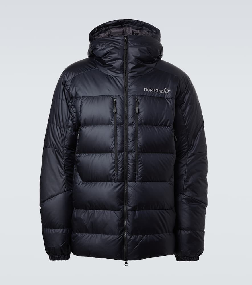 Norrøna Trollveggen hooded down ski jacket