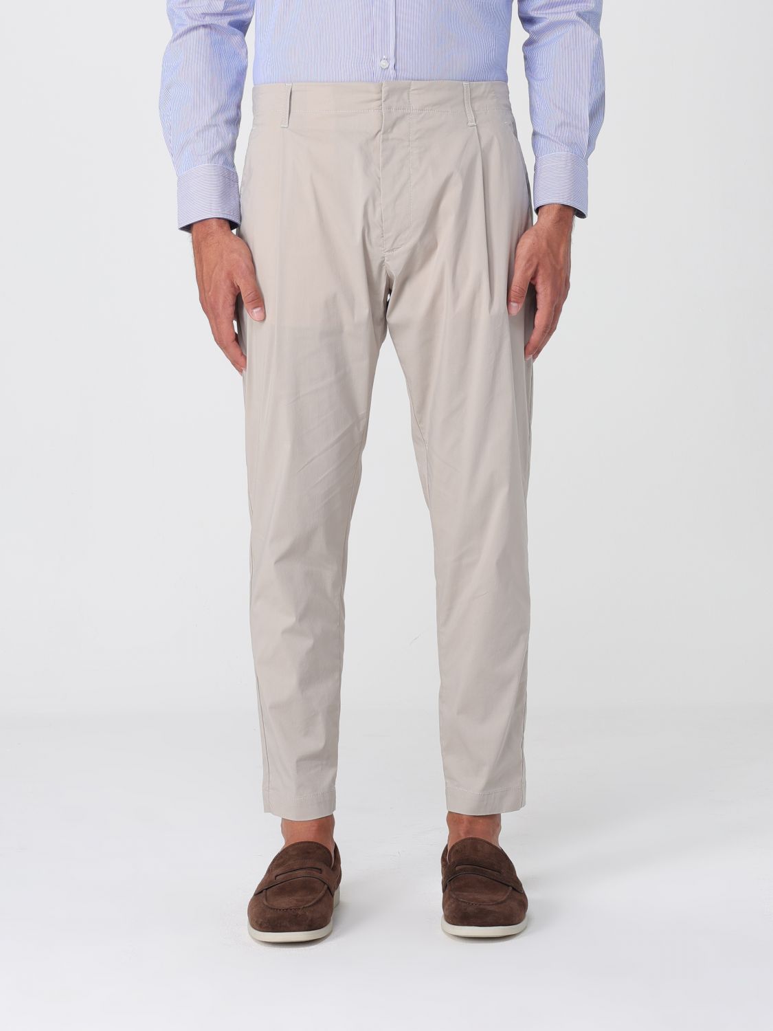 Pants Men color Beige