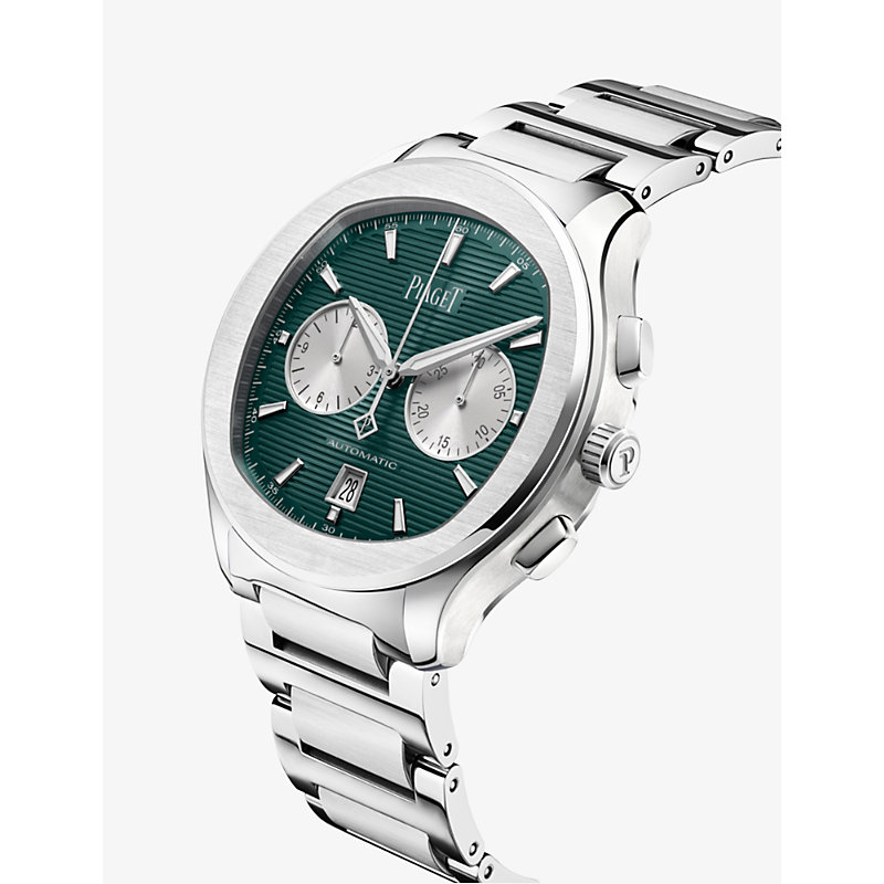 Mens Polo Chronograph Stainless-Steel Watch 42mm