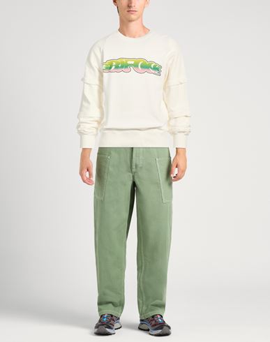 Man Sweatshirt Off white Size L Cotton