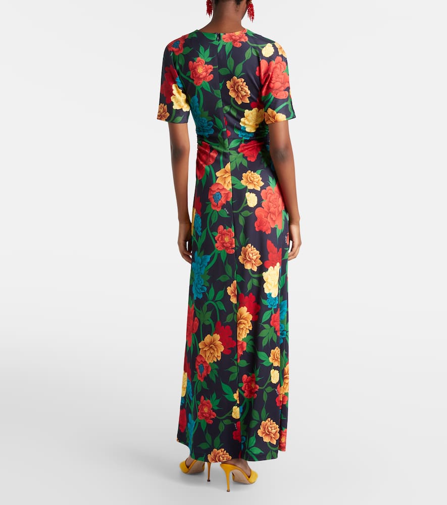 Angelica floral maxi dress