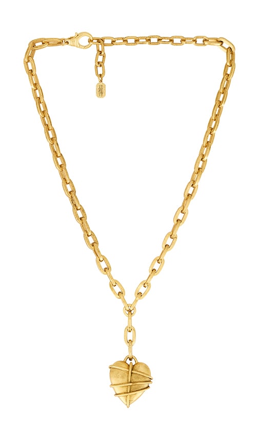 Elizabeth Cole HALSKETTE MIT ANHÄNGER DORALIA in Metallic Gold