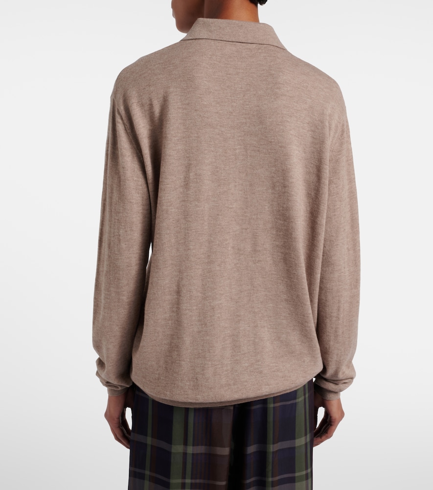 Tala wool-blend polo sweater