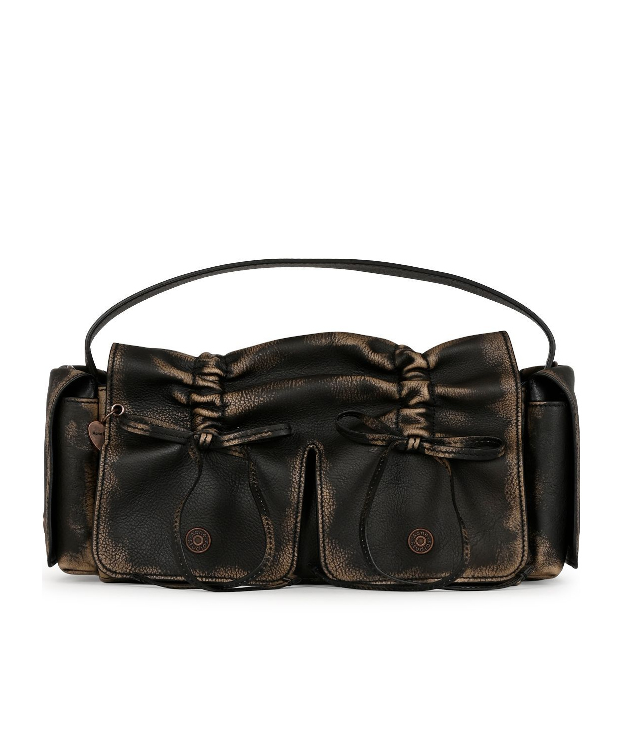 Ruched Pocket Shoulder Bag
